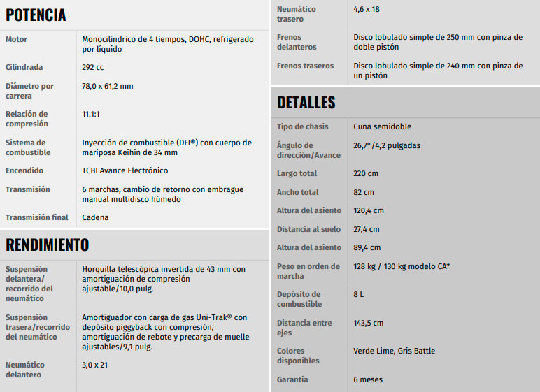 klx300r-especificaciones